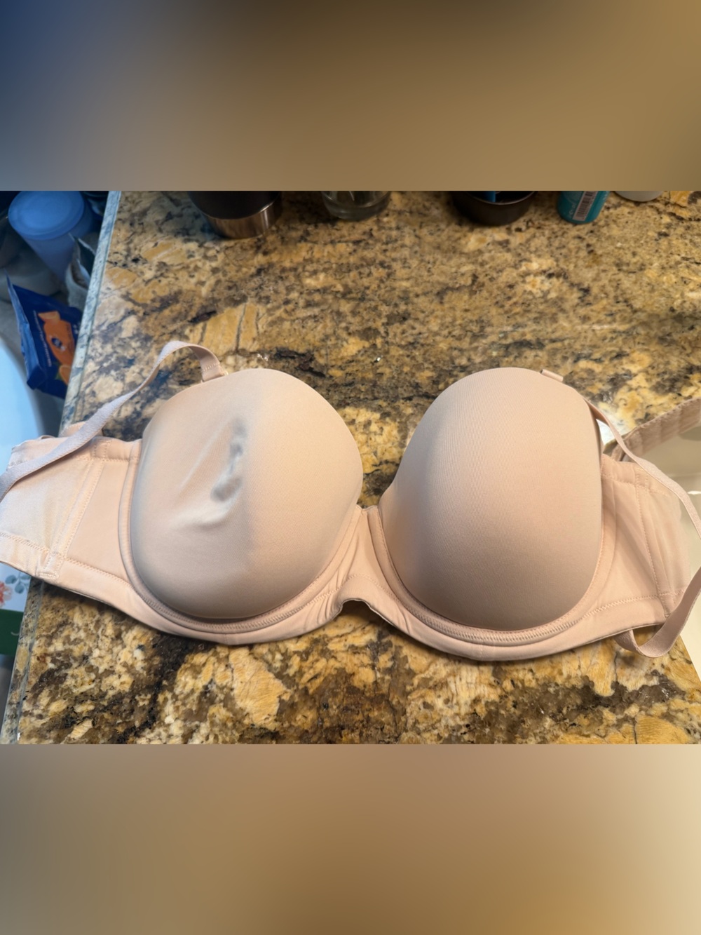 Wacoal Light Nude Red Carpet strapless underwire bra
